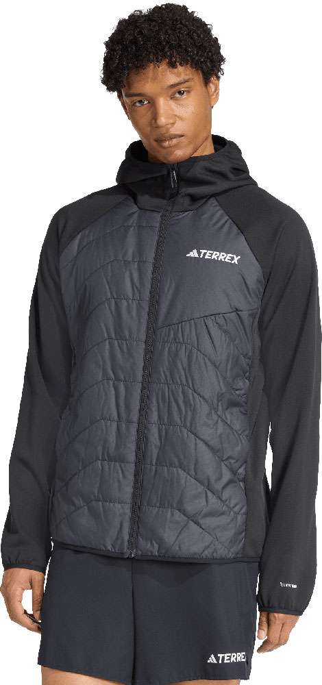 Adidas muti climawarm insulated hybrid - hooded jacket