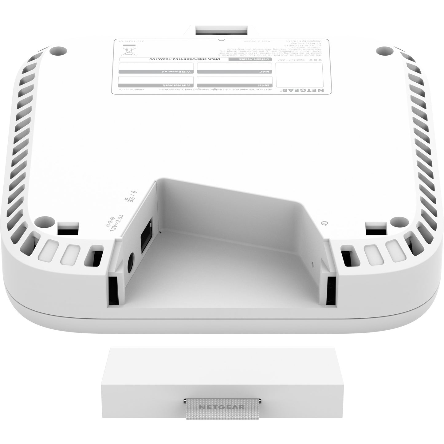 Netgear wbe710 insight manageable wifi 7 access point mesh access point (wit)
