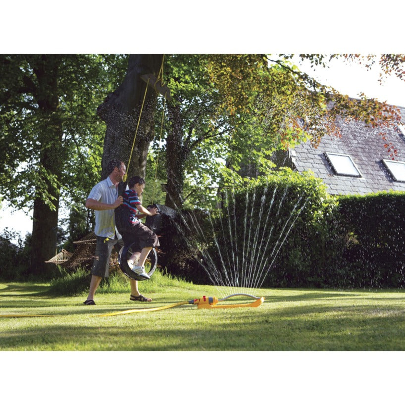 Hozelock 2974 zwenksproeier plus max. 200 m² (geel)