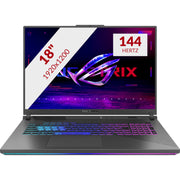 Asus rog strix g18 g814pm-s8009w 18 gaming laptop (grijs | r9 7940hx | rtx 5060 | 16 gb | 1 tb ssd) - afbeelding 1