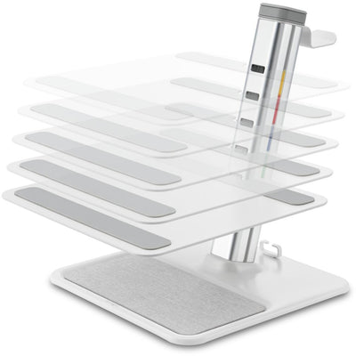 Kensington smartfit universal organising laptop riser standaard (aluminium)
