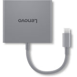 Lenovo usb-c 4 in 1 hub gen2 usb-hub (grijs) - afbeelding 5