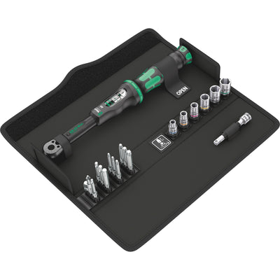 Wera click-torque a6 set 1 draaimomentsleutel (zwart groen)