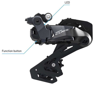 Shimano cues di2 rd-u8050 10-speed rear derailleur