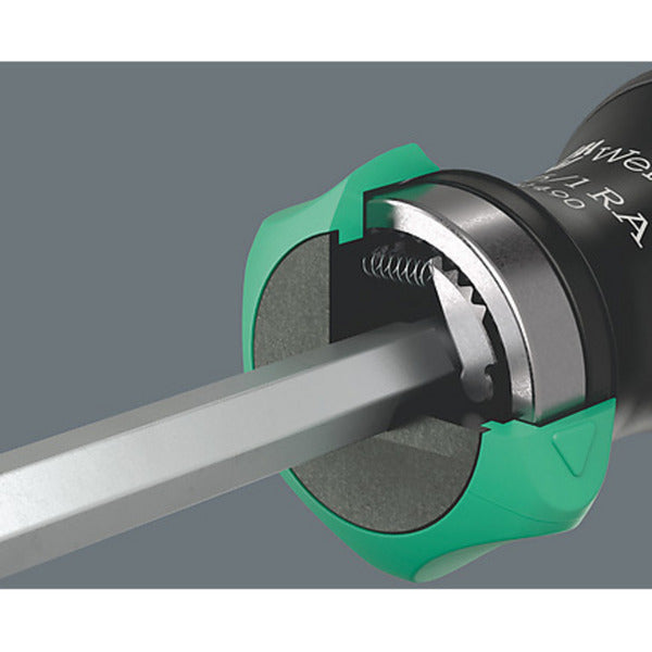 Wera kraftform kompakt 27 ra 1, 6‑delig bitset (zwart groen)