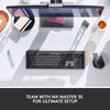 Logitech mx mechanical toetsenbord (zwart, us-international lay-out (qwerty), 100%, bluetooth)