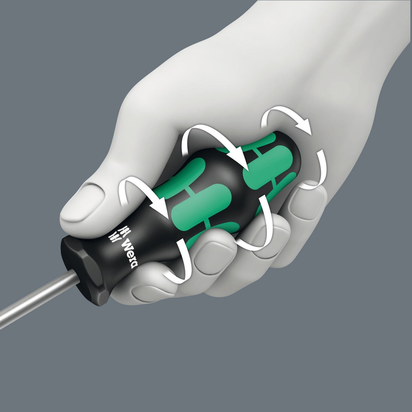 Wera 367 6 schroevendraaierset kraftform plus (zwart groen, 6-delig)