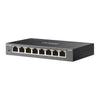 Tp-link omada es208g 8-poort gigabit easy managed switch (zwart)