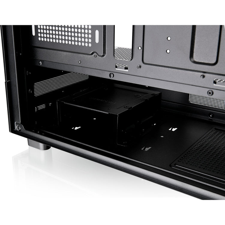 Thermaltake view 270 tg argb midi tower behuizing (zwart | 2x usb-a | 1x usb-c | rgb | tempered glass)