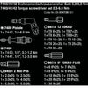 Wera 7440 41 42 kraftform momentschroevendraaierset 0,3-6,0nm (zwart groen, 27-delig, met rapidaptor snelspanboorhouder)