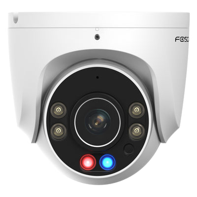 Foscam w5ep, 3k 5mp qhd poe ip camera (wit)