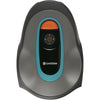 Gardena robotmaaier sileno minimo 500 (grijs turquoise, 500 m², li-ion accu + basisstation inbegrepen, bluetooth)