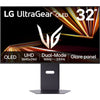 Lg ultragear 32gx850a-b 32 4k uhd gaming monitor (zwart, 2x hdmi, displayport, 2x usb-a, 165 hz 330hz)