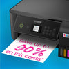 Epson ecotank et-2871 a4 multifunctionele wi-fi-printer met inkttank all-in-one inkjetprinter (zwart, scannen, kopiëren, wi-fi, inclusief tot 3 jaar inkt)