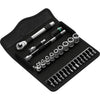 Wera 8100 sa 7 zyklop metal-ratelset doorsteekvierkant 1 4 gereedschapsset (28-delig)