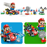 Lego super mario - mario kart - interactieve mario en standaardkart constructiespeelgoed (72043) - afbeelding 5