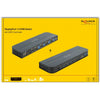 Delock displayport 1.4 kvm switch kvm-switch (zwart, 8k 30 hz, usb 3.0, audio)