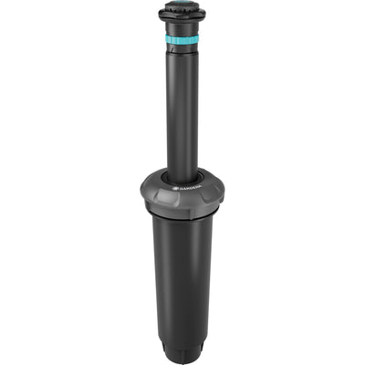 Gardena pop-up sprinkler md80 sproeier (zwart grijs, sproeiafstand tussen 3,5 m en 5 m)