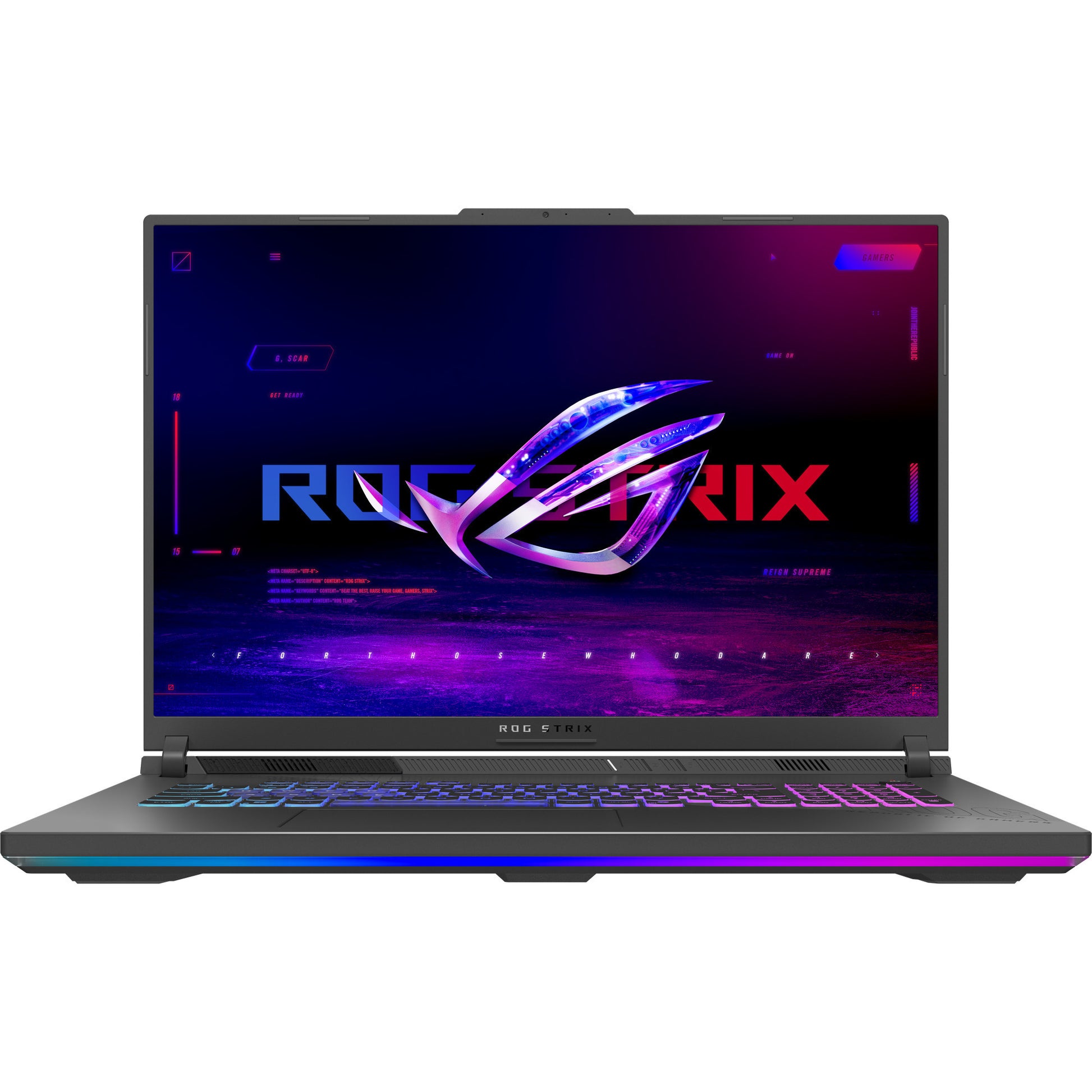 Asus rog strix g18 g814pm-s8009w 18 gaming laptop (grijs | r9 7940hx | rtx 5060 | 16 gb | 1 tb ssd)