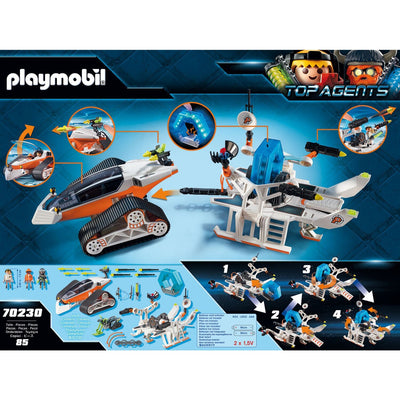 Playmobil top agents - spy team commandoslee constructiespeelgoed (70230)