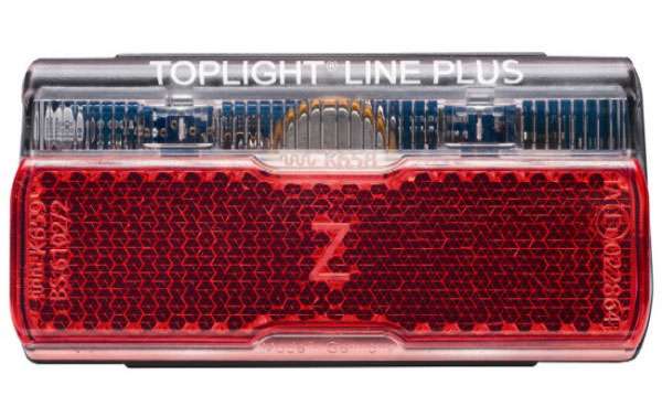 Schwalbe busch + müller toplight line brake plus led-rear light 50 mm