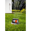Gardena complete set met verzonken zwenksproeier os 140 sprinklersysteem (grijs oranje, 8221-20)