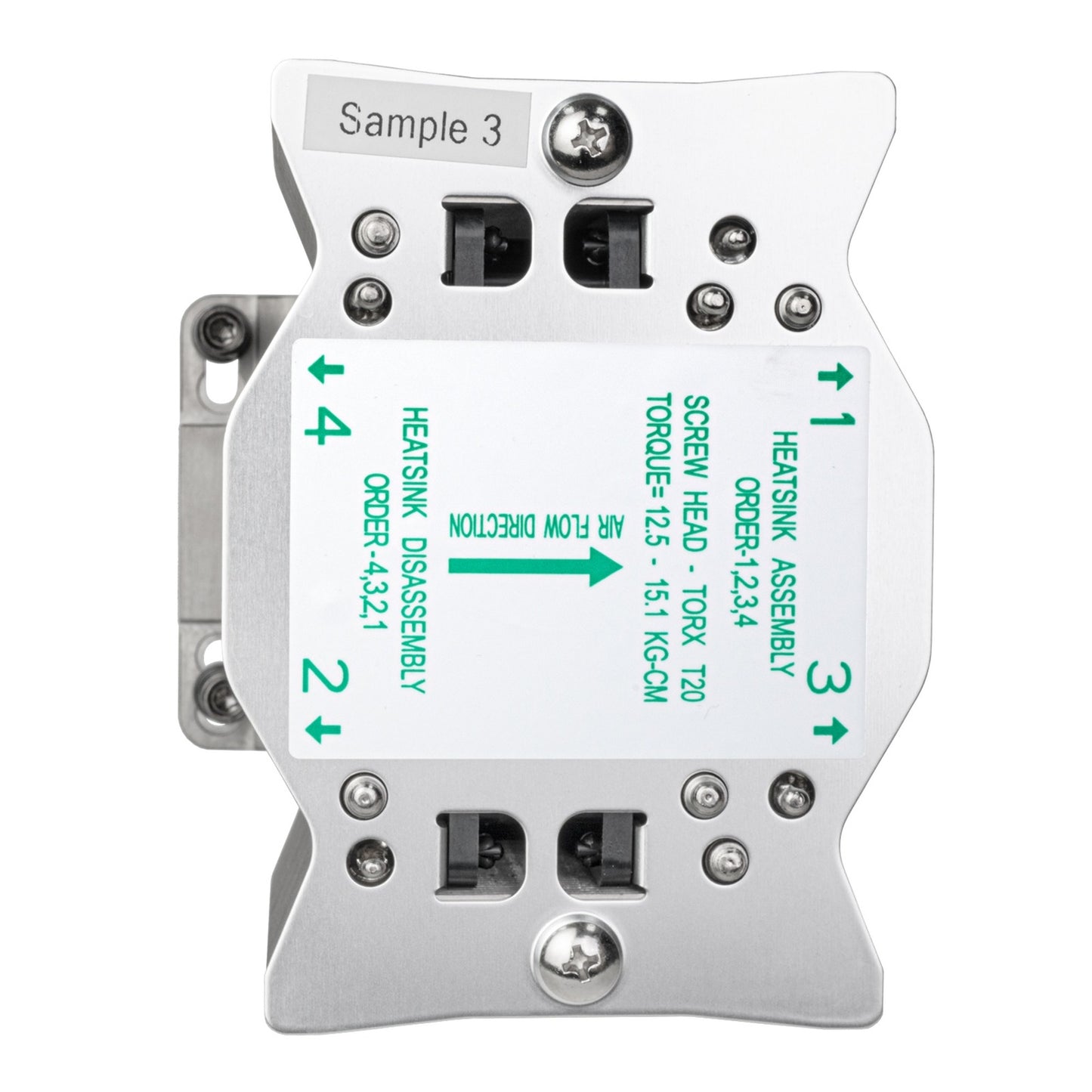 Silverstone sst-xe04-sp6p cpu-koeler (4-pins pwm fan-connector)