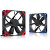 Noctua nf-s12a pwm chromax.black.swap case fan (zwart, 120 x 120 x 25 mm)