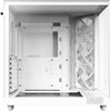 Nzxt h6 flow rgb midi tower behuizing (wit | 2x usb-a | 1x usb-c | rgb | tempered glass)