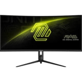 Msi mag 342cqr e2 34 curved ultrawide gaming monitor (zwart, 2x hdmi, displayport, 180 hz) - afbeelding 1