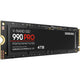 Samsung 990 pro 4 tb ssd (mz-v9p4t0bw, pcie gen 4.0 x4, nvme 2.0)