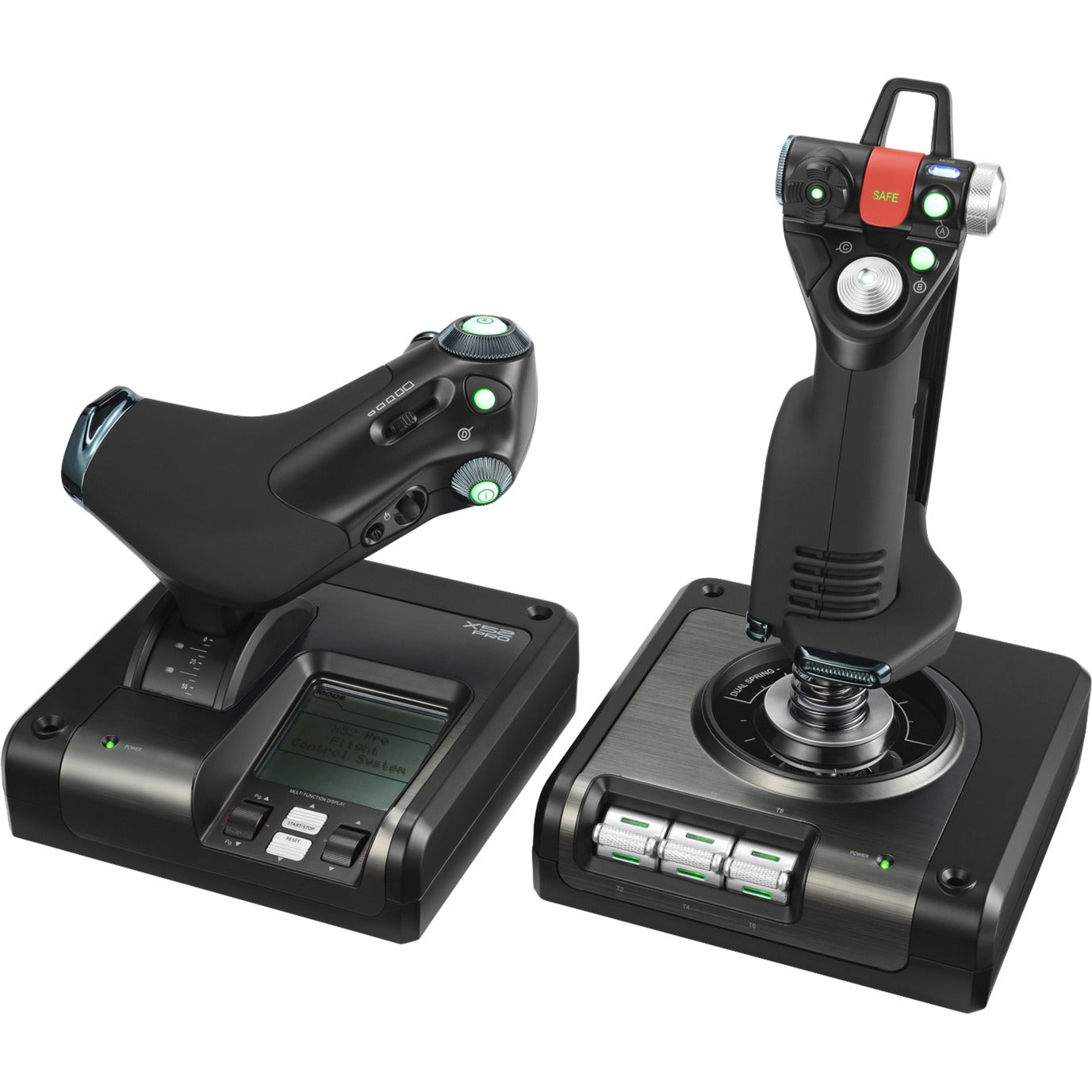 Logitech g saitek x52 pro flight gaming hotas