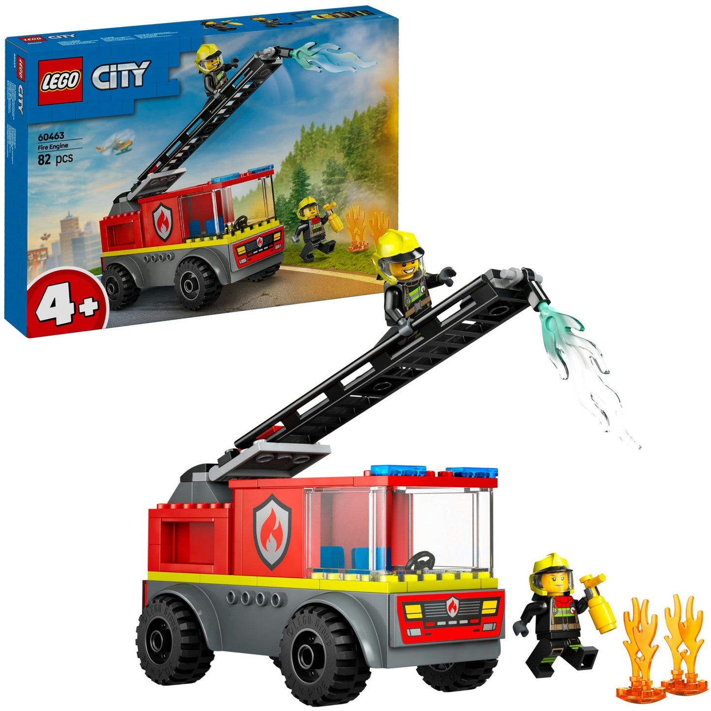 Lego city brandweerauto cadeau voor kinderen - 60463