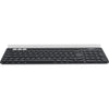 Logitech k780 multi device draadloos toetsenbord (eu lay-out (qwerty), bluetooth)