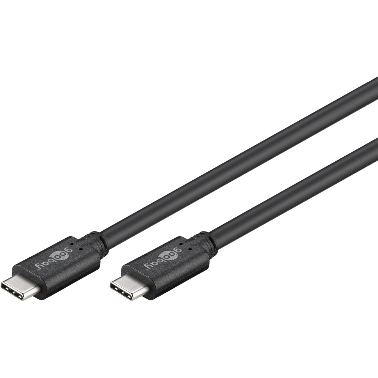 Goobay sync charge super speed usb-c kabel (zwart, 3 meter)