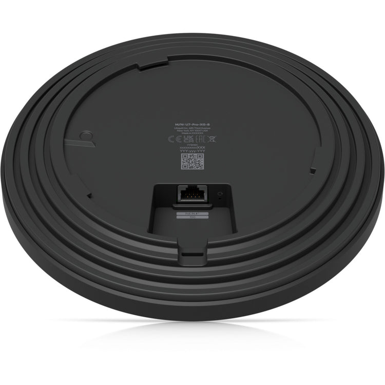 Ubiquiti unifi u7 pro xg access point (zwart, poe+ (30 watt))