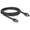 Delock cat.8.1 netwerkkabel (zwart, 2 meter, s ftp, rj-45)