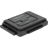 Delock usb 3.2 gen 1 converter naar sata 6 gb s ide 40 pin ide 44 pin (zwart) - afbeelding 1