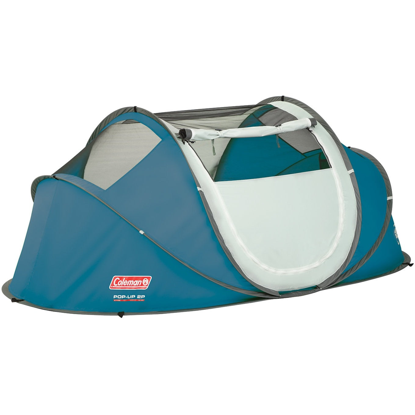 Coleman galiano 4 tent (blauw lichtgrijs)