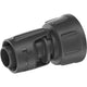 Gardena micro-drip-system kraanverbindingsstuk 13 mm (1 2 ) – 3 4 schroefdraad kraanstuk (donkergrijs)