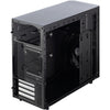 Fractal design core 1100 mini tower behuizing (zwart | 2x usb-a)