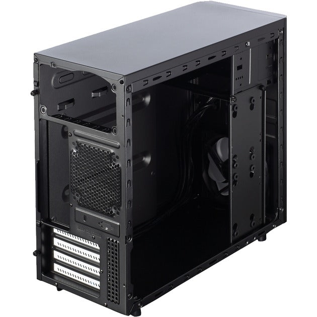 Fractal design core 1100 mini tower behuizing (zwart | 2x usb-a)