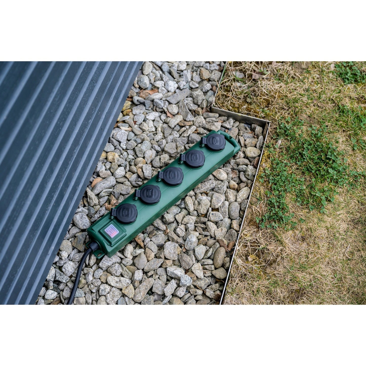 Brennenstuhl super-solid sl 554 de ip54 tuinstekkerdoos 5-voudig 5m h07rn-f 3g1,5