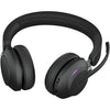Jabra evolve2 65, ms stereo on-ear headset (zwart, microsoft teams, bluetooth)