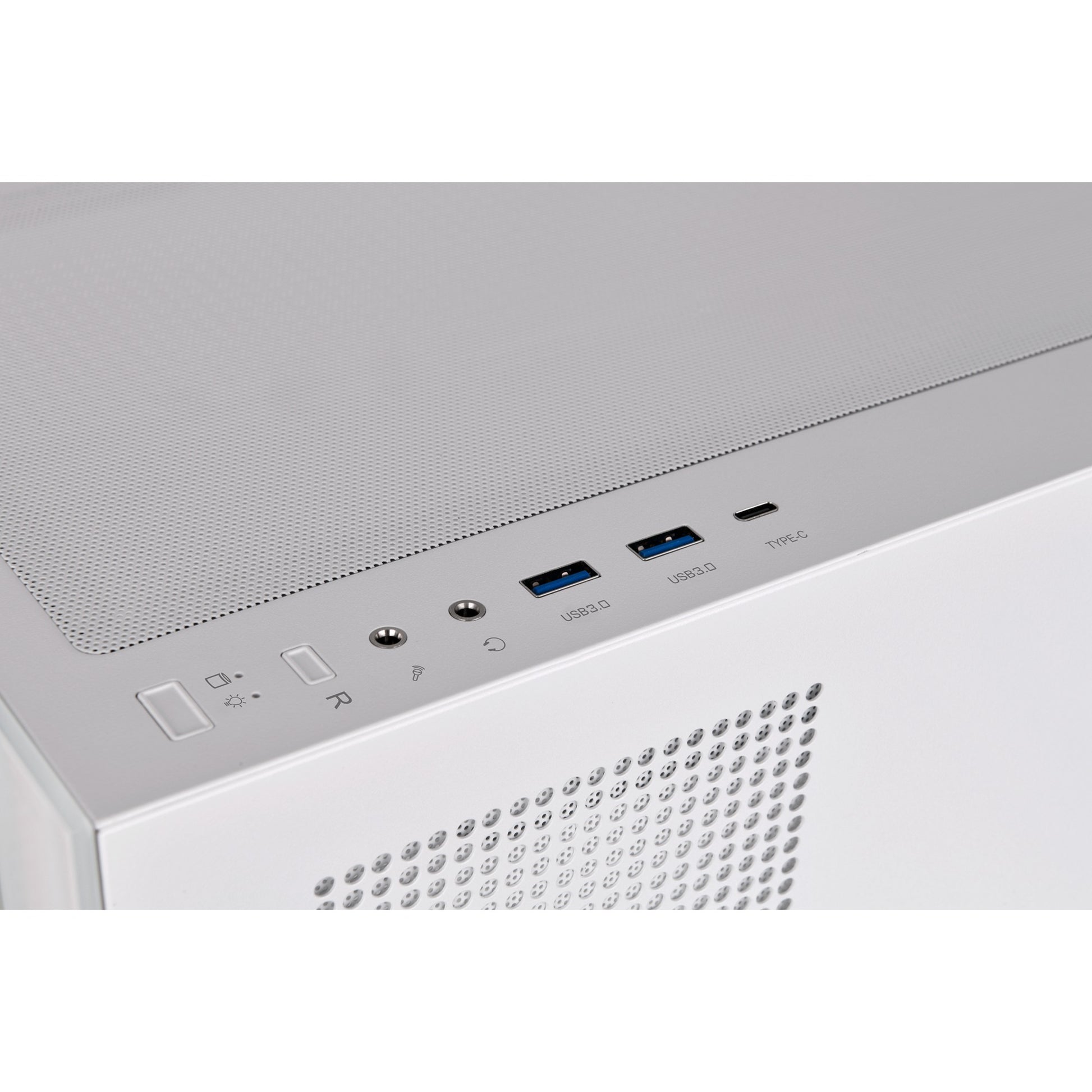 Thermaltake view 270 tg argb - snow midi tower behuizing (wit | 2x usb-a | 1x usb-c | rgb | tempered glass)