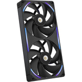 Nzxt performance fan f280x rgb case fans (zwart, 2 stuks, 280 x 140 x 30 mm, pwm) - afbeelding 4