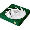 Thermaltake ct120 ex argb sync pc cooling fan racing green (3-fan pack) case fans (groen, 3 stuks, 120 x 120 x 25 mm, pwm)