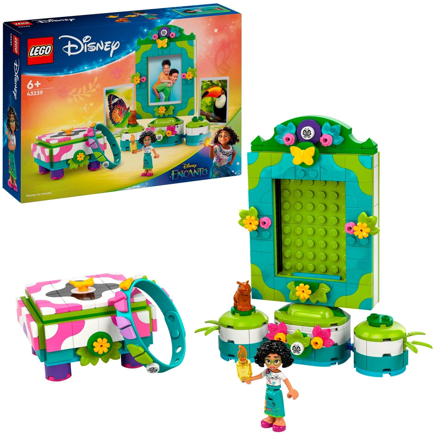 Lego disney 43239 mirabels fotolijstje en sieradendoos