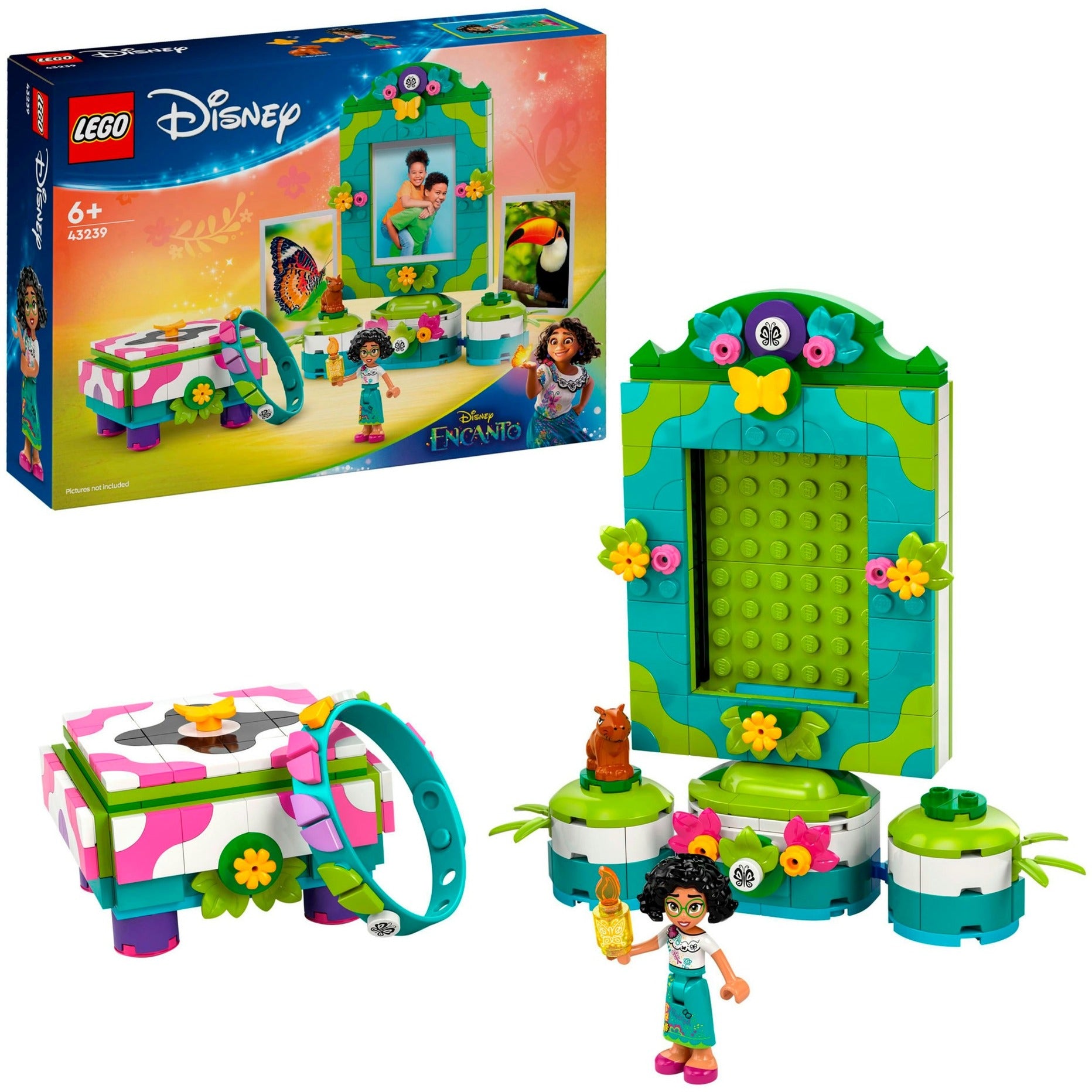 Lego disney 43239 mirabels fotolijstje en sieradendoos
