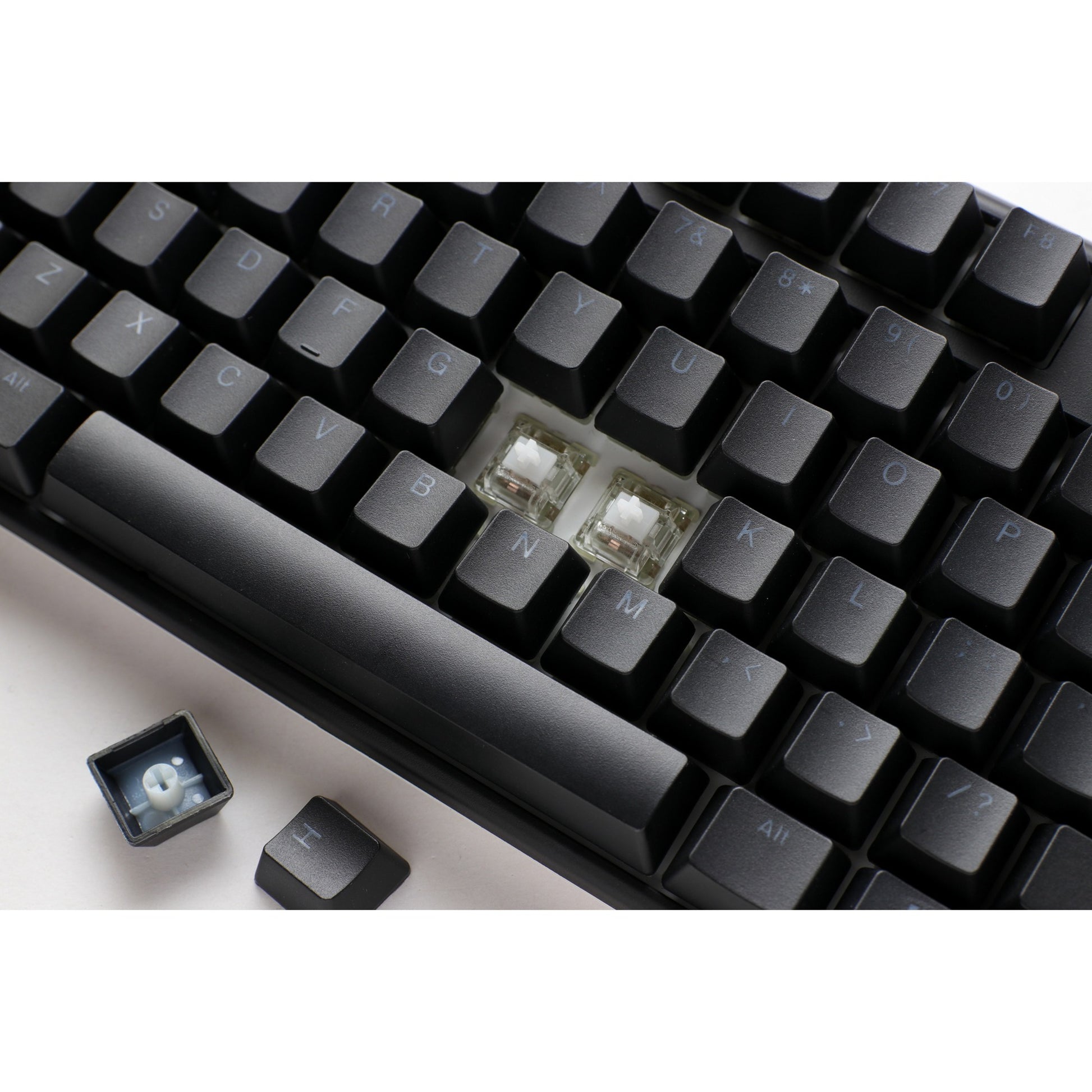 Ducky one 3 classic tkl rgb mechanisch toetsenbord (zwart, us lay-out (qwerty), cherry mx silent red, 80% (tkl), rgb leds, double-shot pbt, hot-swappable, quack mechanics)